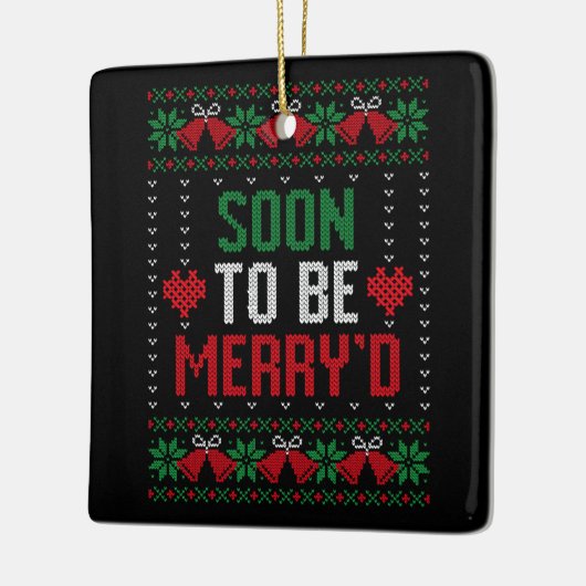 Binnenkort getrouwd met Merry's Christmas Bride &  Keramisch Ornament (Links)