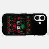 Binnenkort Getrouwd Prettig Kerst Bruid & Bruidego Case-Mate iPhone Case (Achterkant (horizontaal))