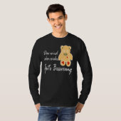 Binnenkort Gezegde Das Wird Schon Wieder Mit Ted T-shirt (Voorkant volledig)