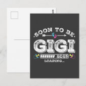 Binnenkort Gigi 2025 Laden Briefkaart (Voorkant / Achterkant)