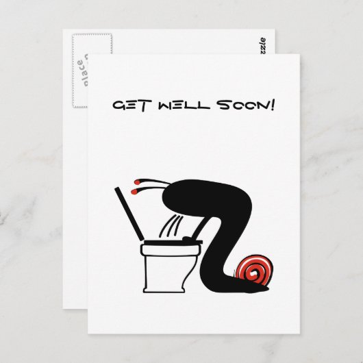 Binnenkort goed briefkaart (Voorkant / Achterkant)