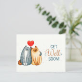 Binnenkort goed briefkaart (Staand voorkant)