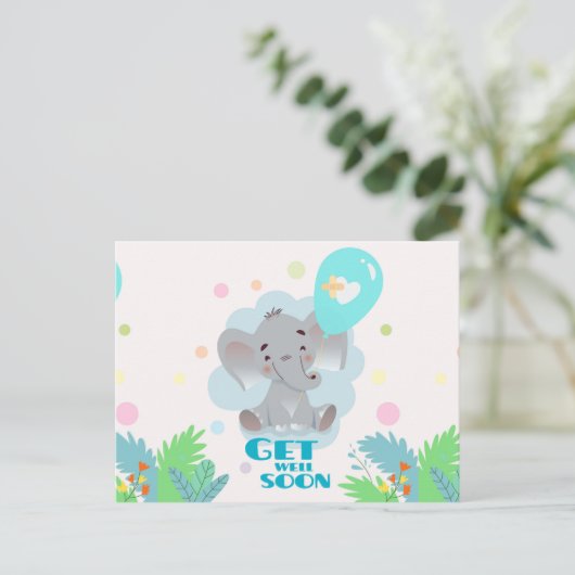 Binnenkort goed briefkaart (Staand voorkant)