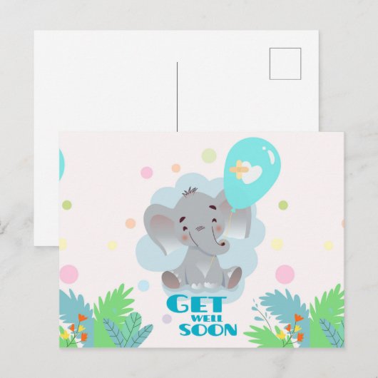 Binnenkort goed briefkaart (Voorkant / Achterkant)