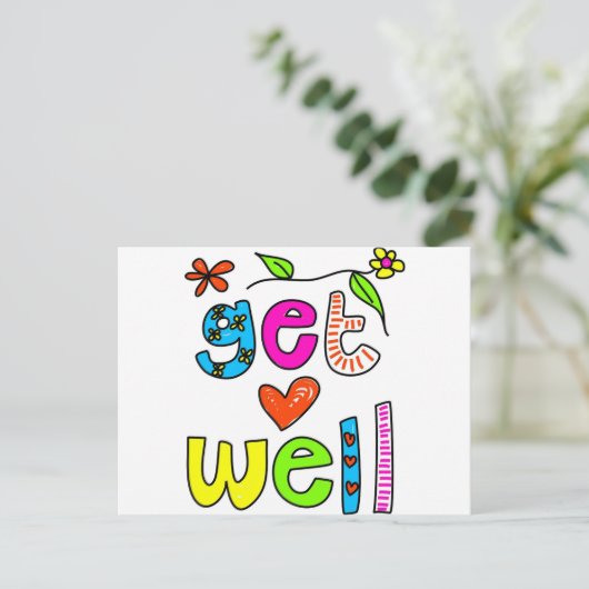 Binnenkort goed briefkaart (Staand voorkant)