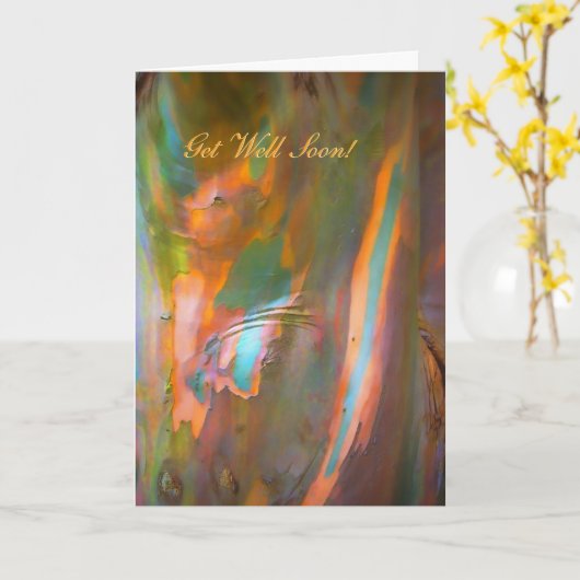 Binnenkort goed - Eucalyptus in de stijl van de im Kaart (Gele Bloem)