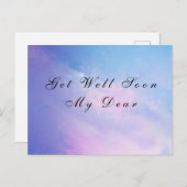 Binnenkort goed feestdagenkaart (Voorkant / Achterkant)