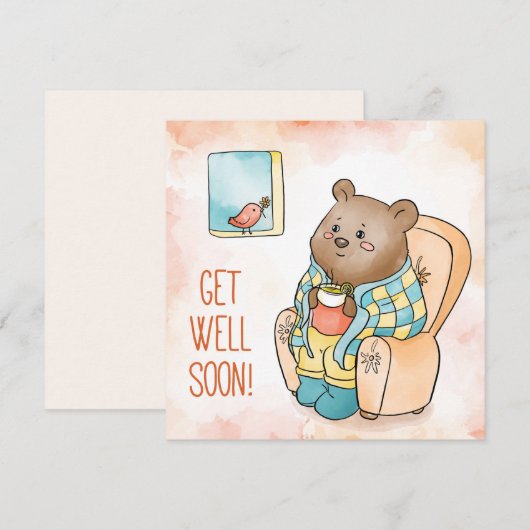 Binnenkort goed feestdagenkaart (Voorkant / Achterkant)