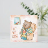 Binnenkort goed feestdagenkaart (Staand voorkant)