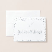 Binnenkort goed folie kaarten (Voorkant met envelop)