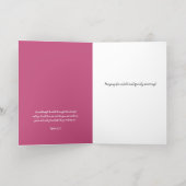 Binnenkort goed folie wenskaart (Binnenlaag)