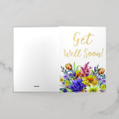 Binnenkort goed folie wenskaart (Buiten Laag)