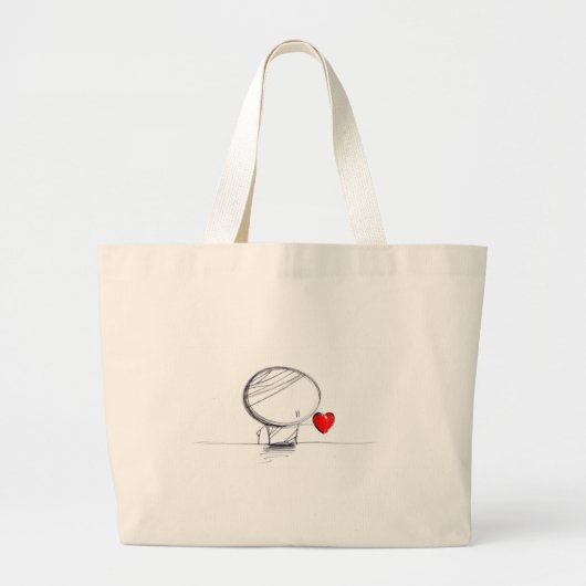 Binnenkort goed grote tote bag (Voorkant)
