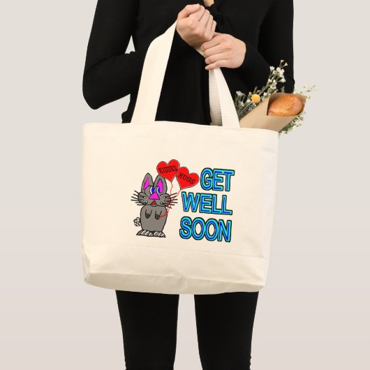 Binnenkort goed grote tote bag (Voorkant (product))