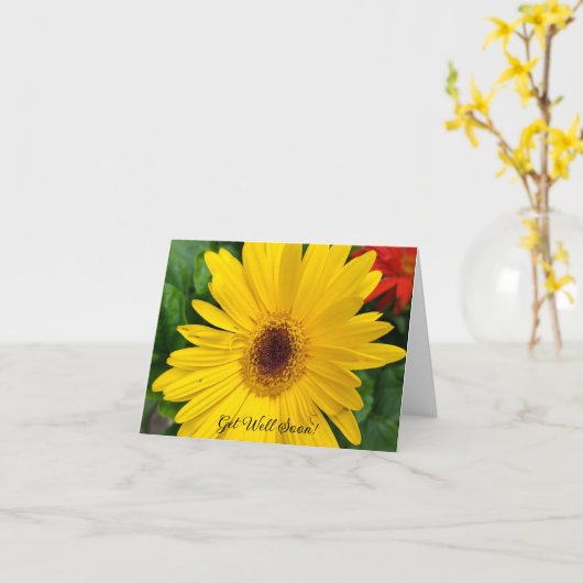 Binnenkort goed kaart (Gele Bloem)