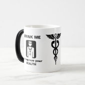 Binnenkort goed magische mok (Voorkant links)