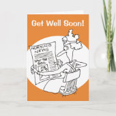 Binnenkort goed - Persoonlijk bericht Kaart (Voorkant)