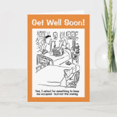 Binnenkort goed - Persoonlijk bericht Kaart (Voorkant)