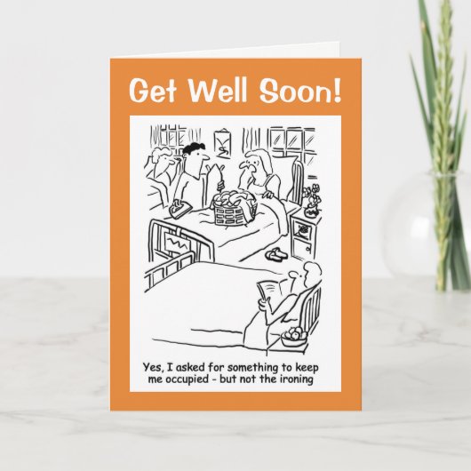 Binnenkort goed - Persoonlijk bericht Kaart (Voorkant)