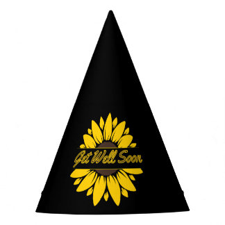 Binnenkort goed Pet Zonnebloem Feesthoedjes