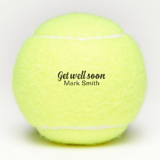 Binnenkort goed tennisballen (Voorkant)