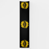 Binnenkort goed - Zonnebloem 2,5x12 Vinylbanner Spandoek (Verticaal)