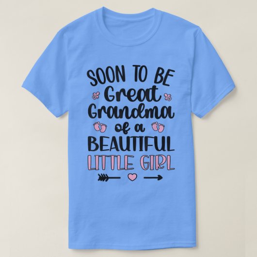 Binnenkort grootmoeder 2021 t-shirt (Design voorkant)