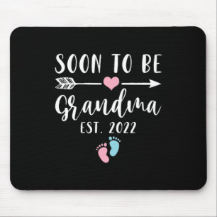 Binnenkort grootmoeder 2022 voor New Grandma Muismat