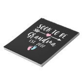 Binnenkort grootmoeder 2022 voor New Grandma Notitieblok (Linkerzijde)