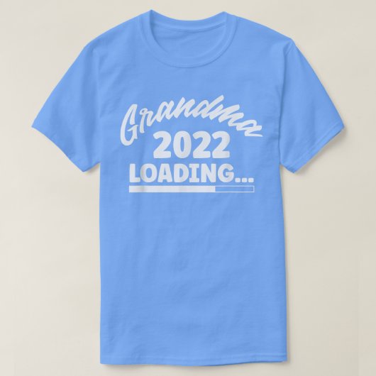 Binnenkort grootmoeder 2022 - Zwangerschapsuitkond T-shirt (Design voorkant)