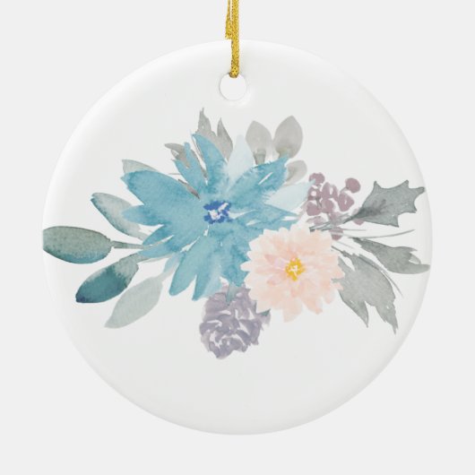 Binnenkort grootmoeder- en opa-kerstversiering keramisch ornament (Achterkant)