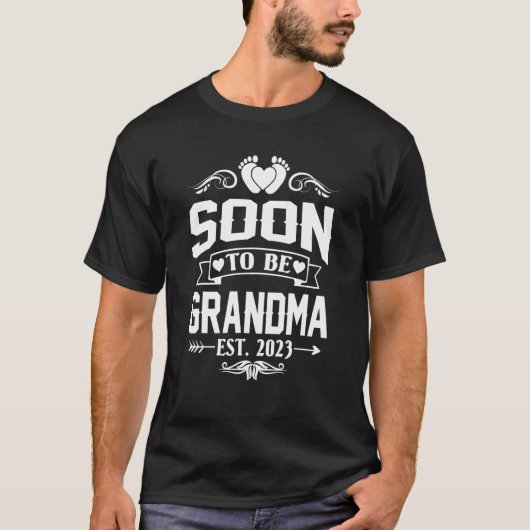 Binnenkort grootmoeder moeder worden grappige zwan t-shirt (Voorkant)