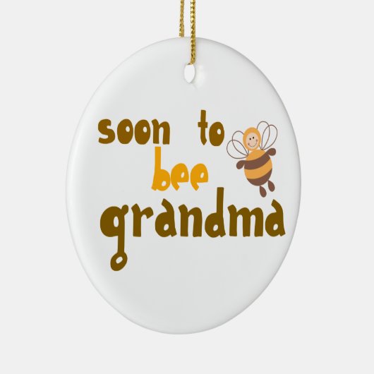 Binnenkort grootmoeder te worden keramisch ornament (Rechts)