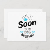 Binnenkort grote broer briefkaart (Voorkant / Achterkant)