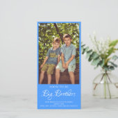 Binnenkort Grote Broer Zwangerschap Aankondiging (Staand voorkant)