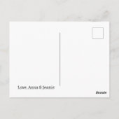 Binnenkort  hebben we een minibusje nodig. We voeg Briefkaart (Achterkant)