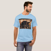 "Binnenkort" - Hooglandrund T-shirt (Voorkant volledig)