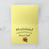 Binnenkort! Humoureus Baby shower Kaart (Binnen)