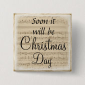 Binnenkort is het Button op kerstdag (Voorkant)