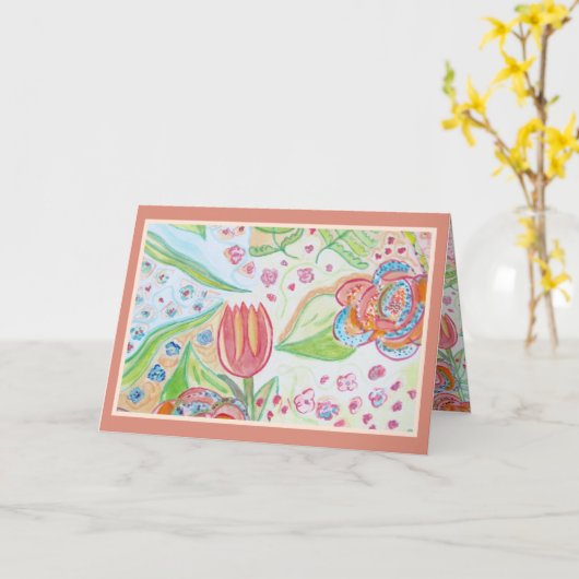 Binnenkort Kaart (Gele Bloem)