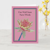 Binnenkort Kaart voor tante (Gele Bloem)