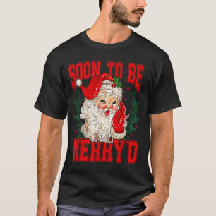 Binnenkort Kerstmis getrouwd, verloofd stel Chris T-shirt