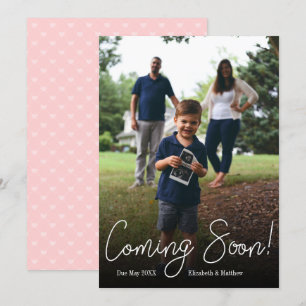 Binnenkort komen Foto Zwangerschap Aankondiging Ka
