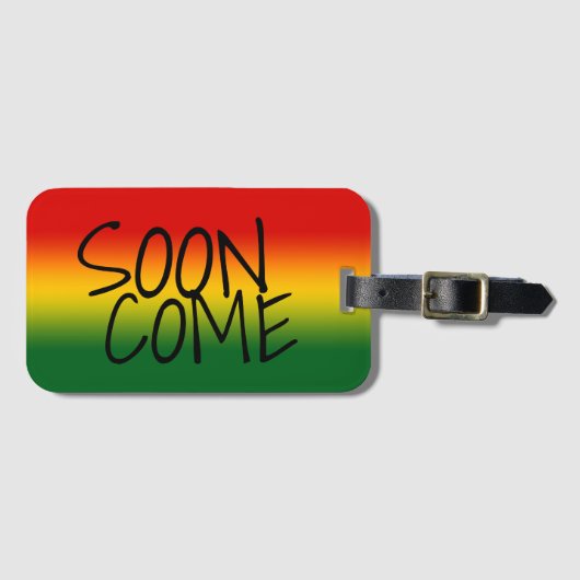 BINNENKORT KOMT - Nederlandse vertaling Bagagelabel (Voorkant (horizontaal))