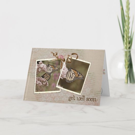 Binnenkort krijgen Monarch Butterflies Kaart (Voorkant)