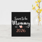 Binnenkort mama 2026 kaart (Gele Bloem)