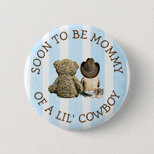 Binnenkort mama van een Lil Cowboy Button