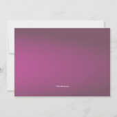 Binnenkort Meisje Zwangerschapsaankondiging Aankondiging (Achterkant)