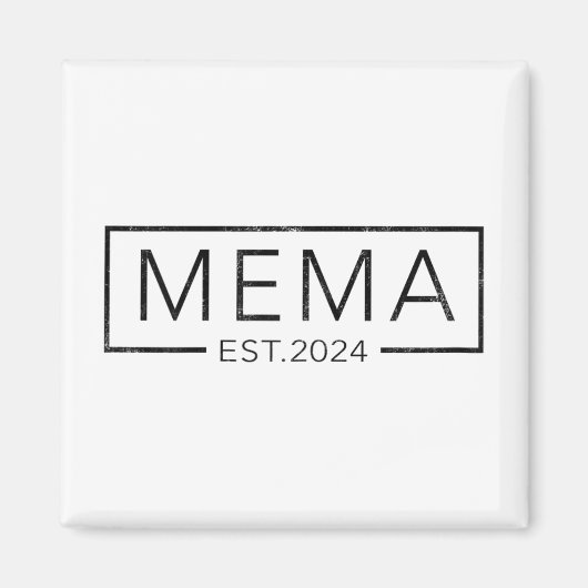 Binnenkort MEMA 2024 Moederdag MEMA EST 2024 Magneet (Voorkant)