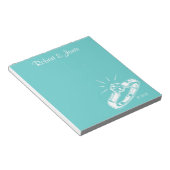 Binnenkort mevrouw Gepersonaliseerd Notitieblok (Schuin)